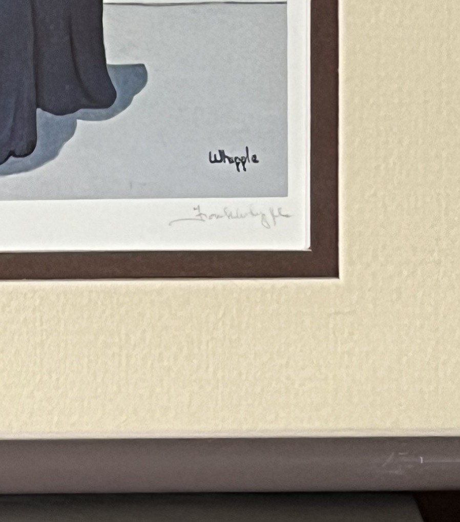 Frank Whipple “Art Appreciation” Signed A/P (Artist/Print) – Collectible Art