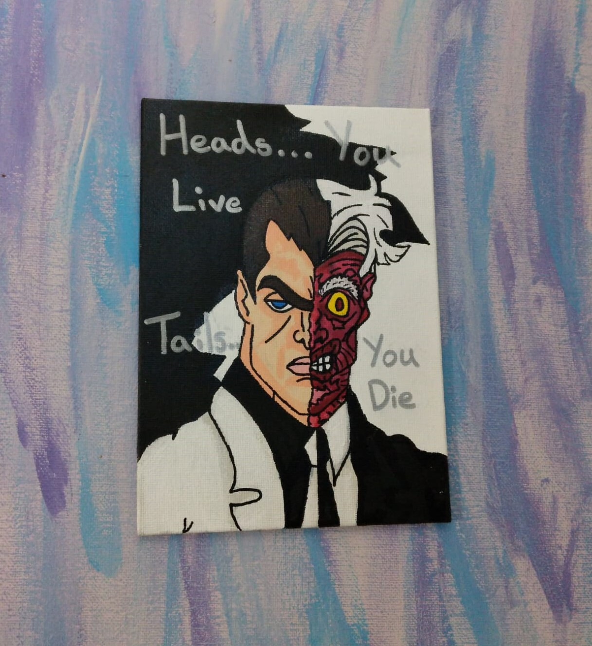Hand Painted Tributes to DC Comics
