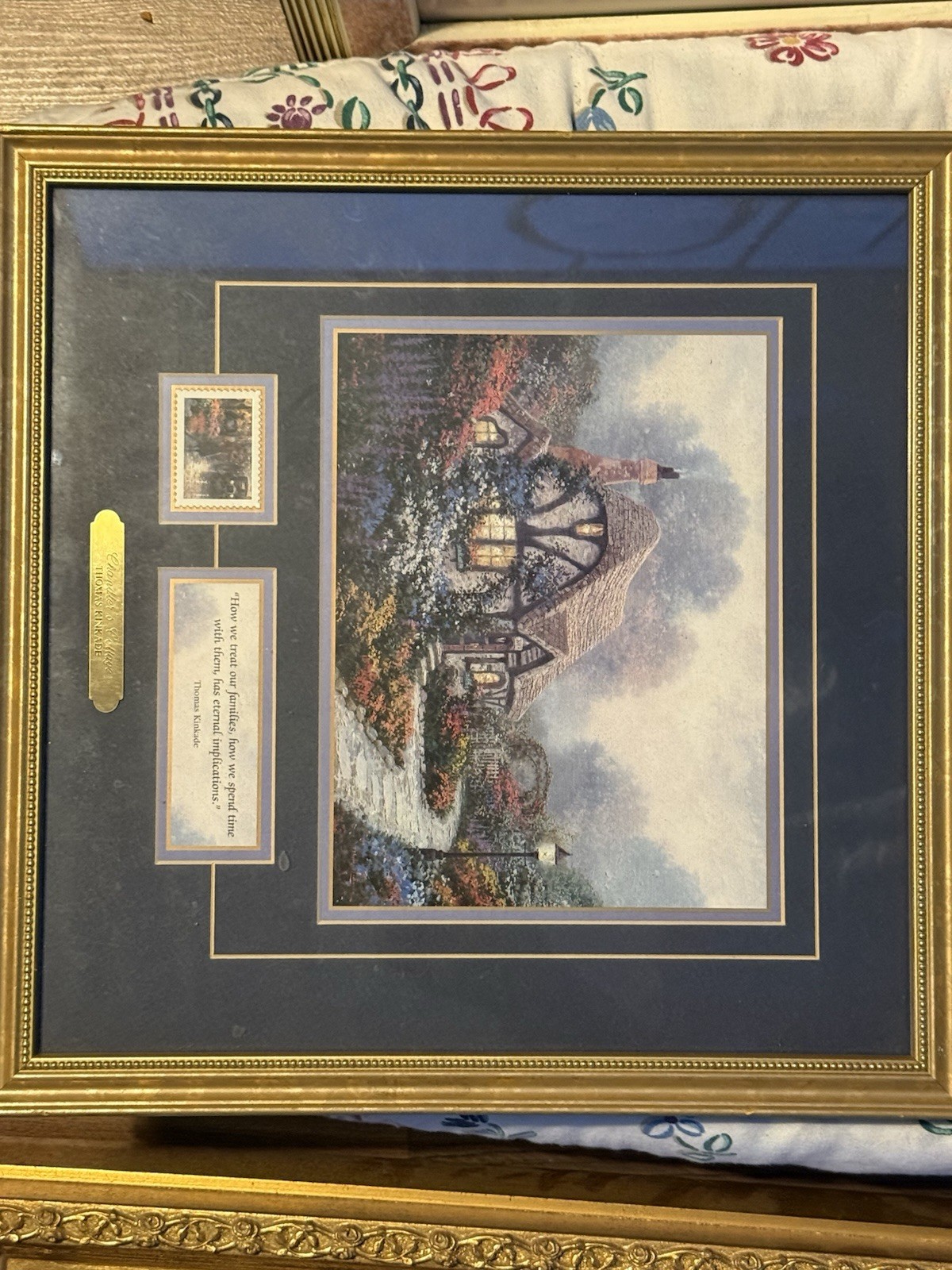 Thomas Kincaid Painted Chandler O Collage Limited Edition