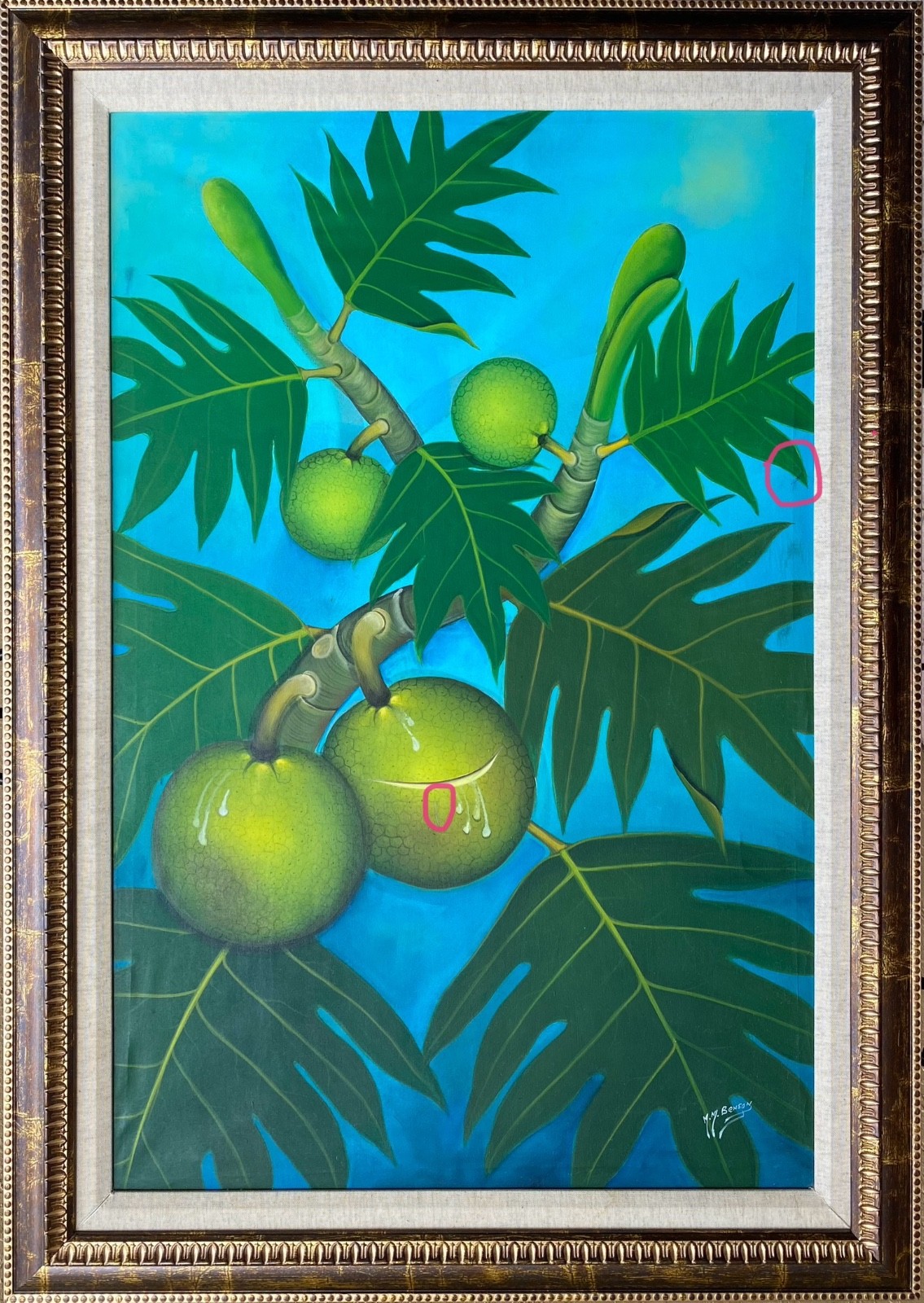 Lam Veritab/Breadfruit Tree by Myrtil Benson