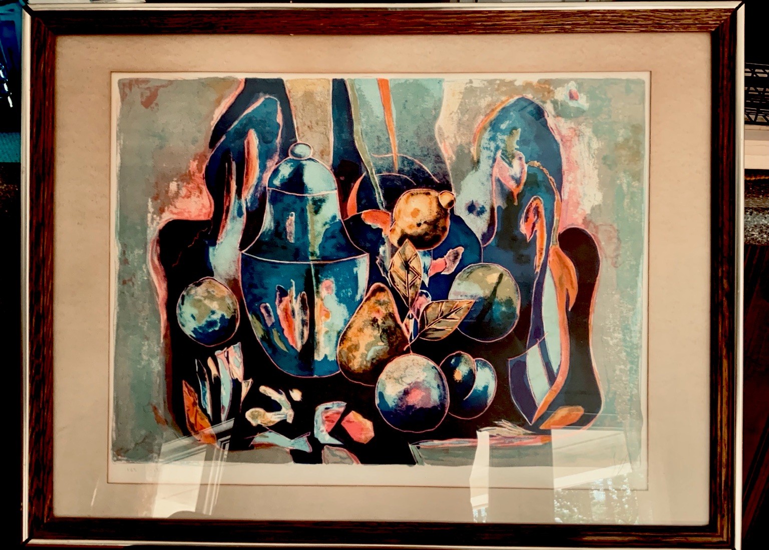 Original limited Edition signed Tony Agostini – Still Life with Fruits 185/275