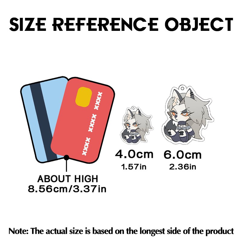 Roxy Cat Ears Girl Creative Double Sided Key Holder Glaring Treasure Keychain