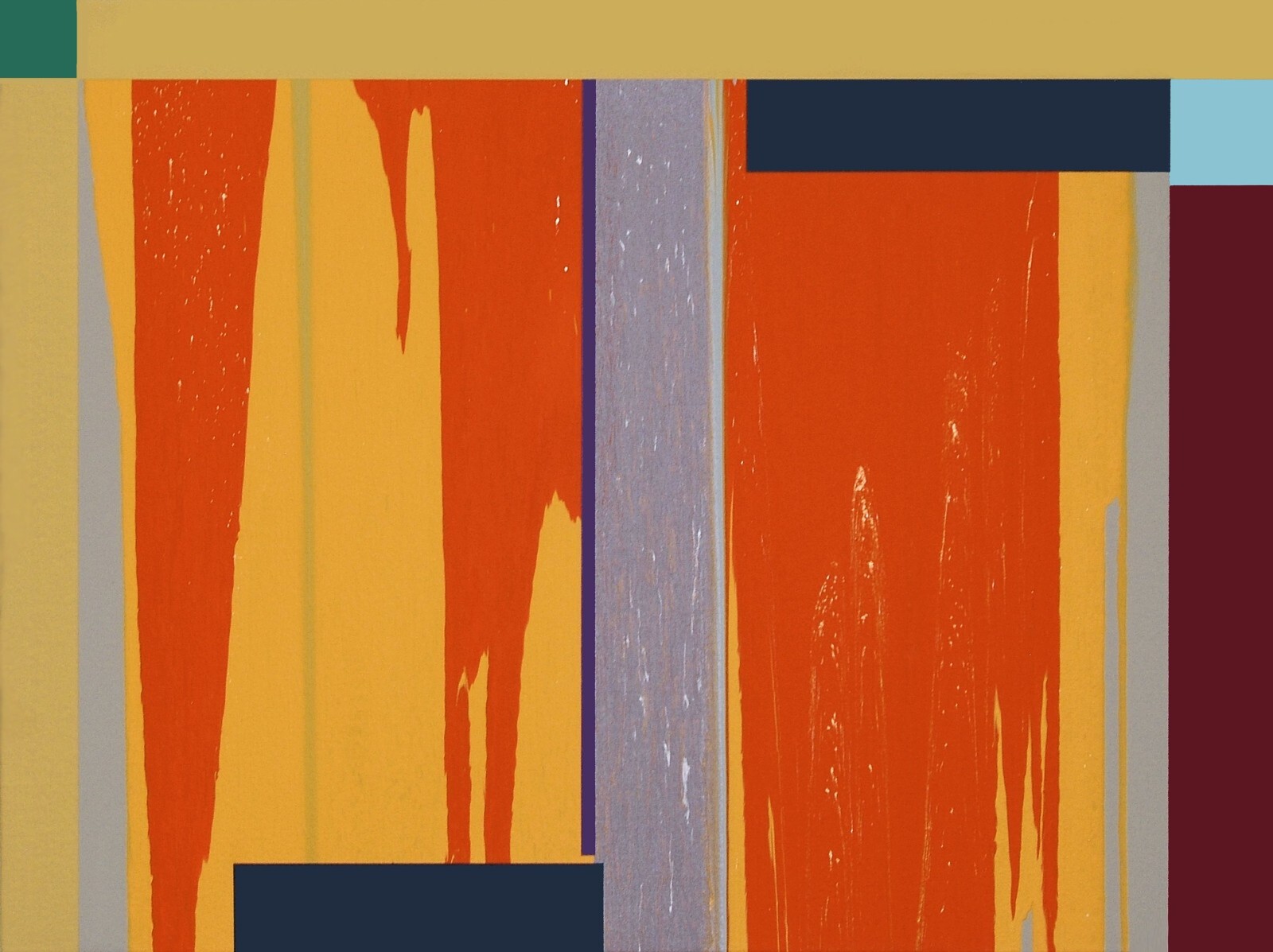 Roots C-43 (The Gaps,) 18″ by 24″, 2013, Acrylic on Canvas by Jack Chipman