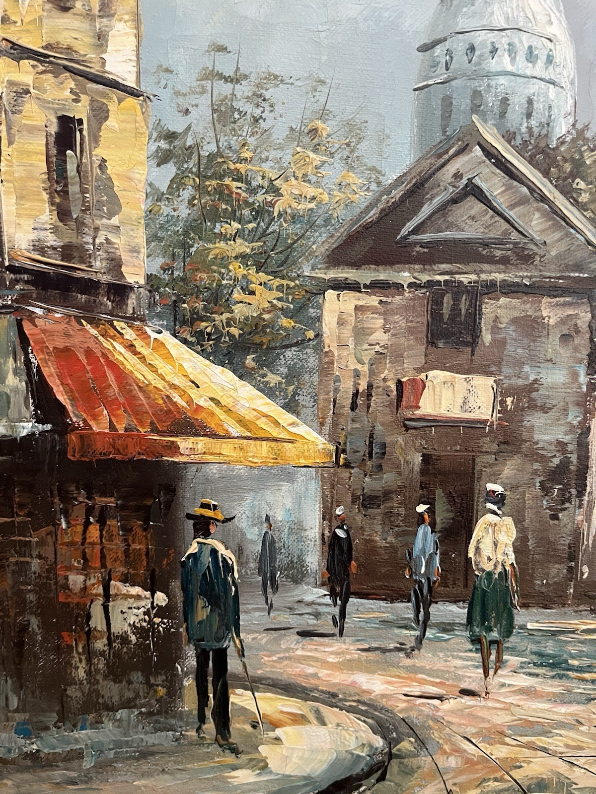 Caroline C Burnett Painting With Frame