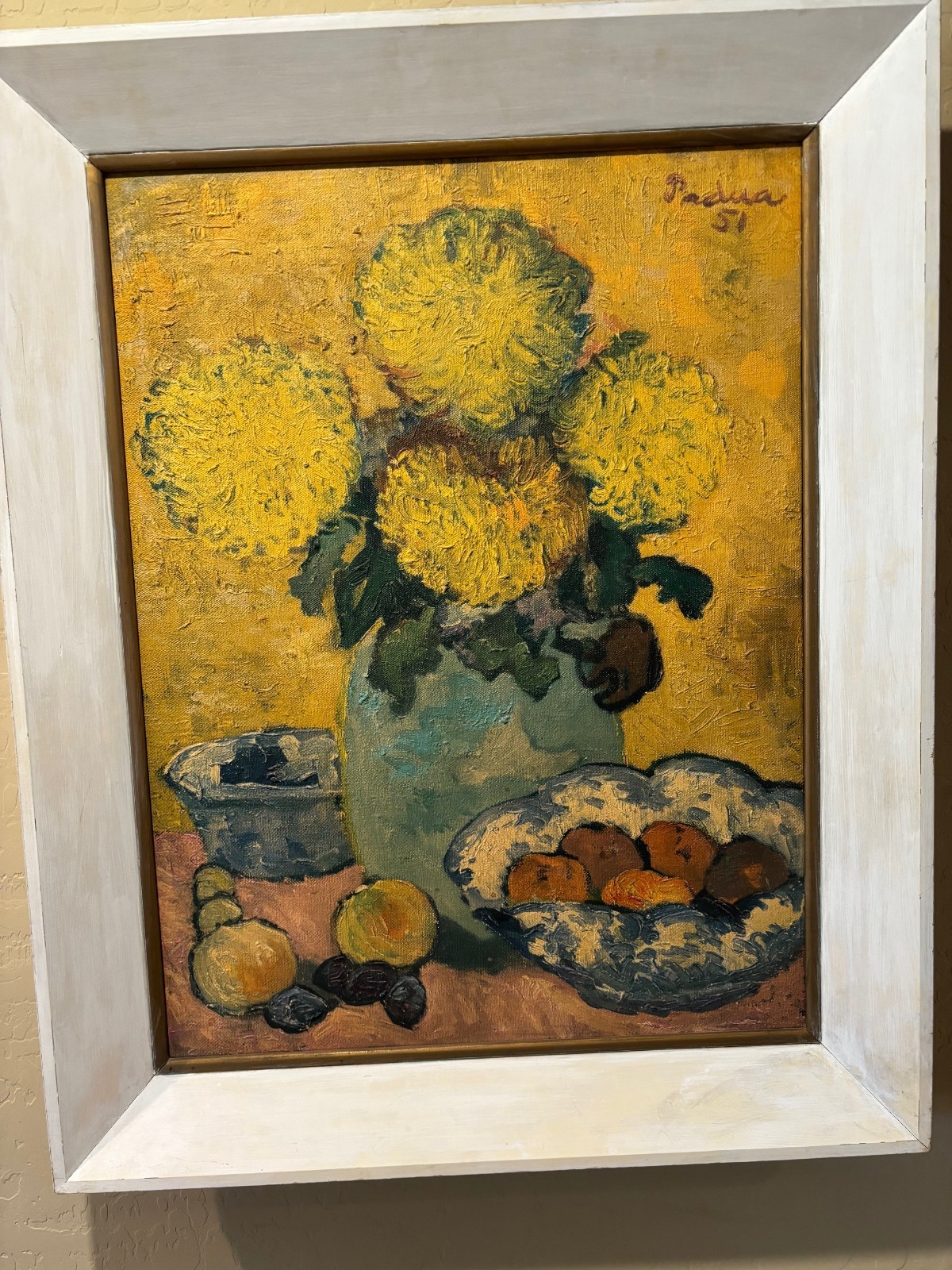 Paul Mathias Padua Oil Painting «Still Life With Flowers»