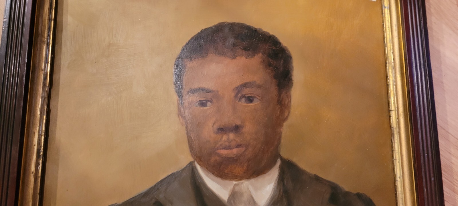 UNIQUE SUFFRAGIST PAINTING AFRICAN AMERICAN CORDELIA AGNES GREEN SCARCE SLAVERY