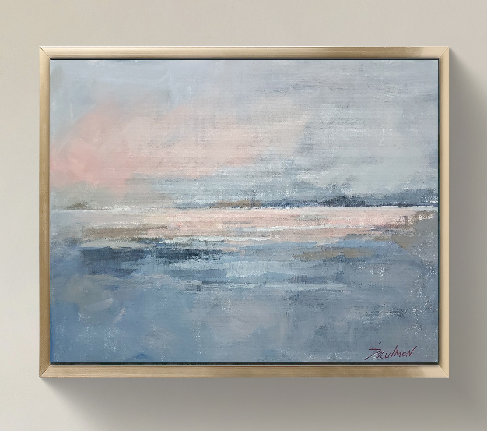 Original Impressionist Painting 14×11 inch on Canvas _ Signed by Artist