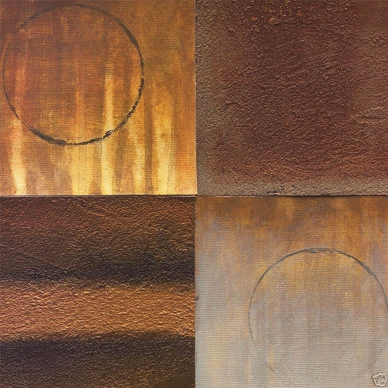 36W»x36H» SEGMENTATION by EVE SHPRITSER SQUARED CIRCLES 25 PATCH CANVAS