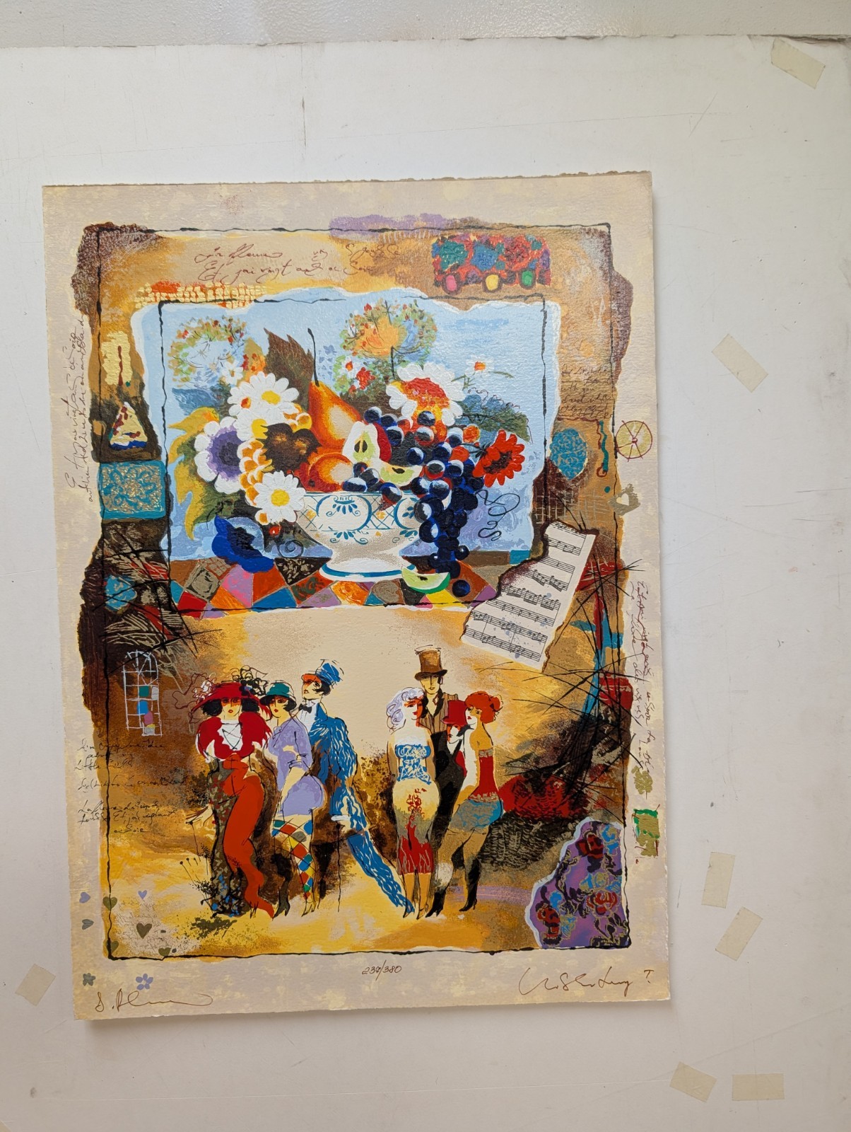 » Sweet Memories » Serigraph by Alexander Wissotzky .
