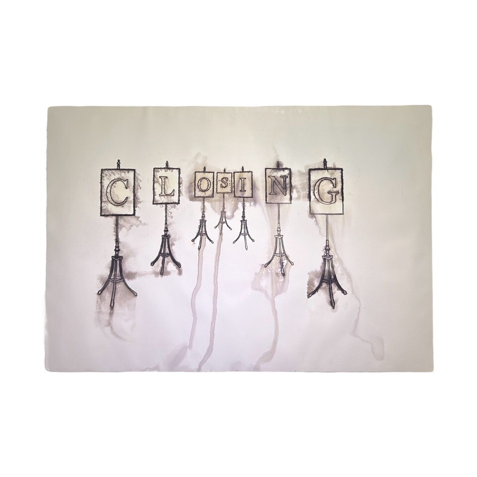 ERNESTO LEAL. Painting. Cuban Art. Contemporary Art. Mixed Technique / Cardboard