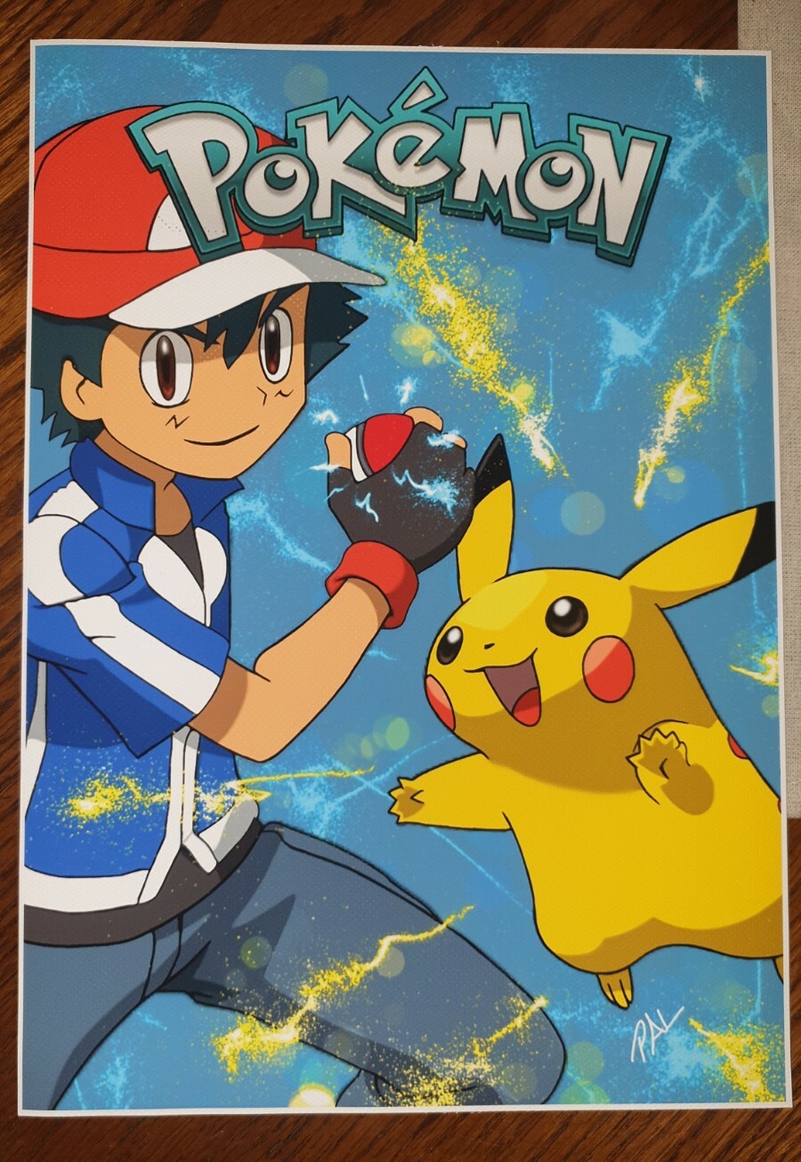 Original Pokémon Artwork