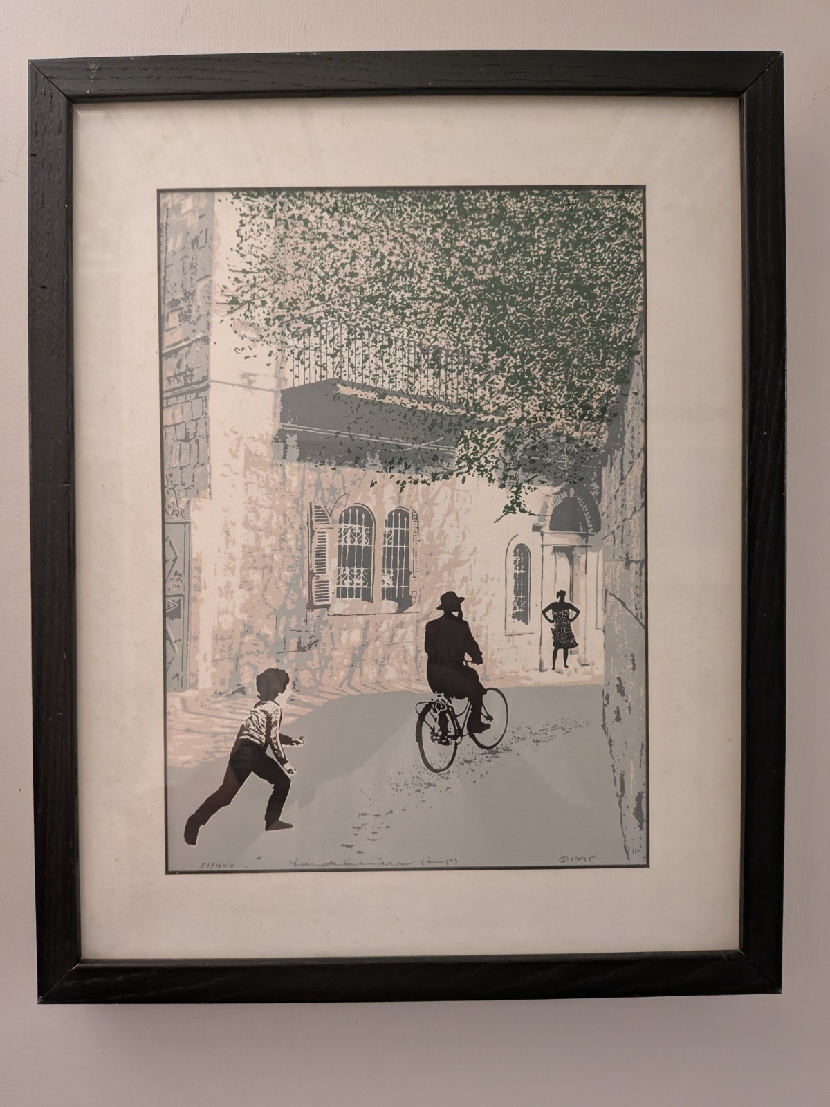 Jerusalem: Israeli Jewish Framed Artwork