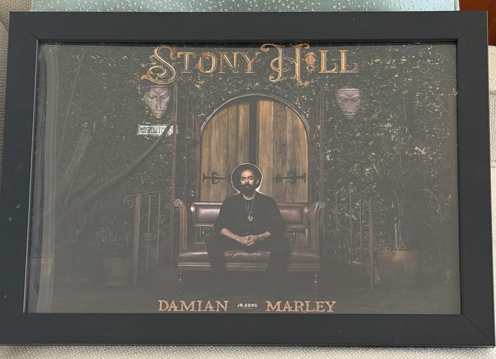 Damian Marley – Stony Hill Limited Framed Album Cover 12”x18”