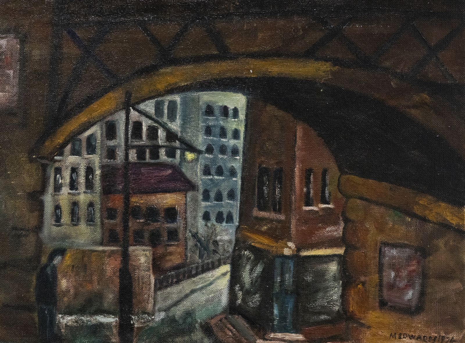 M. Edwards – 1974 Oil, In the City