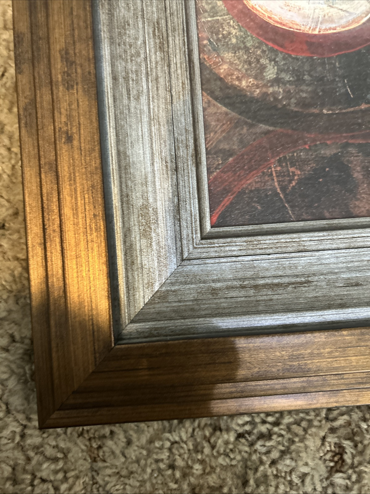 Nature’s Spheres II Canvas Framed Painting-26”x18”x2”