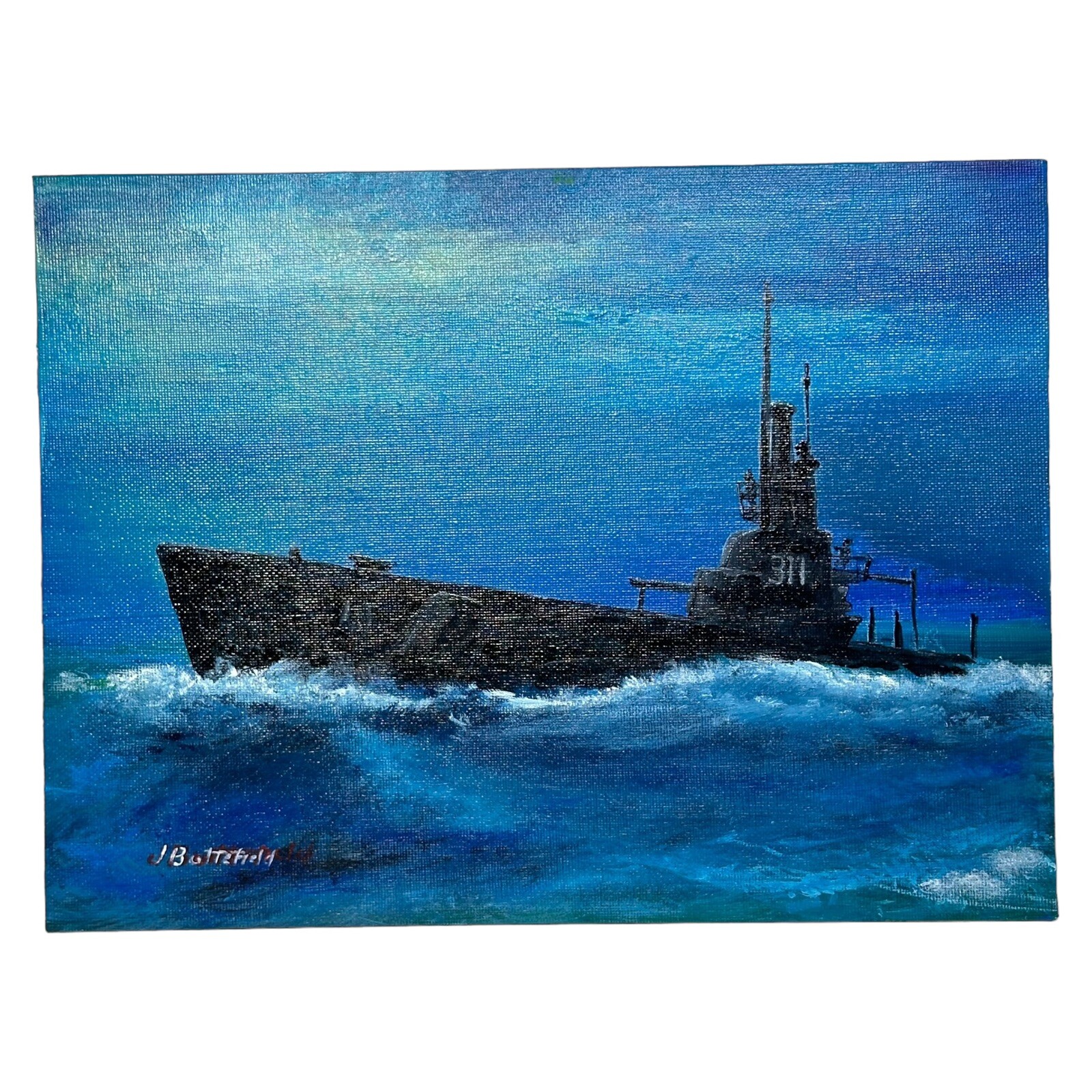 MOONLIGHT RUNNER United States Navy USS Balao WWII Submarine John K. Butterfield
