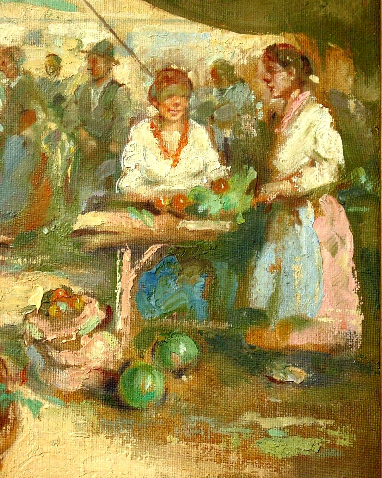 LISTED HUNGARIAN ARTIST ARISZTID SZENDY 1903-1972 FINE ORIGINAL OIL PAINTING