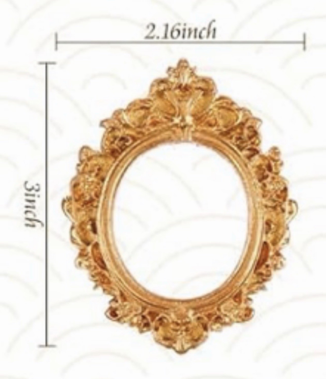 TEENY MINI • Backyard Birds watercolor bird print in TINY ornate frame