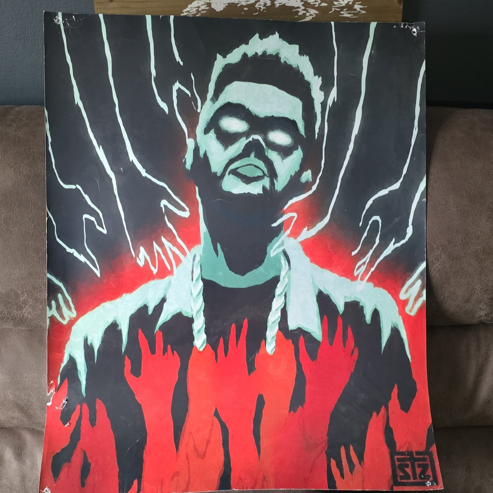 RARE The Weeknd official VIP merch from 2017 Starboy/Legend of the Fall poster