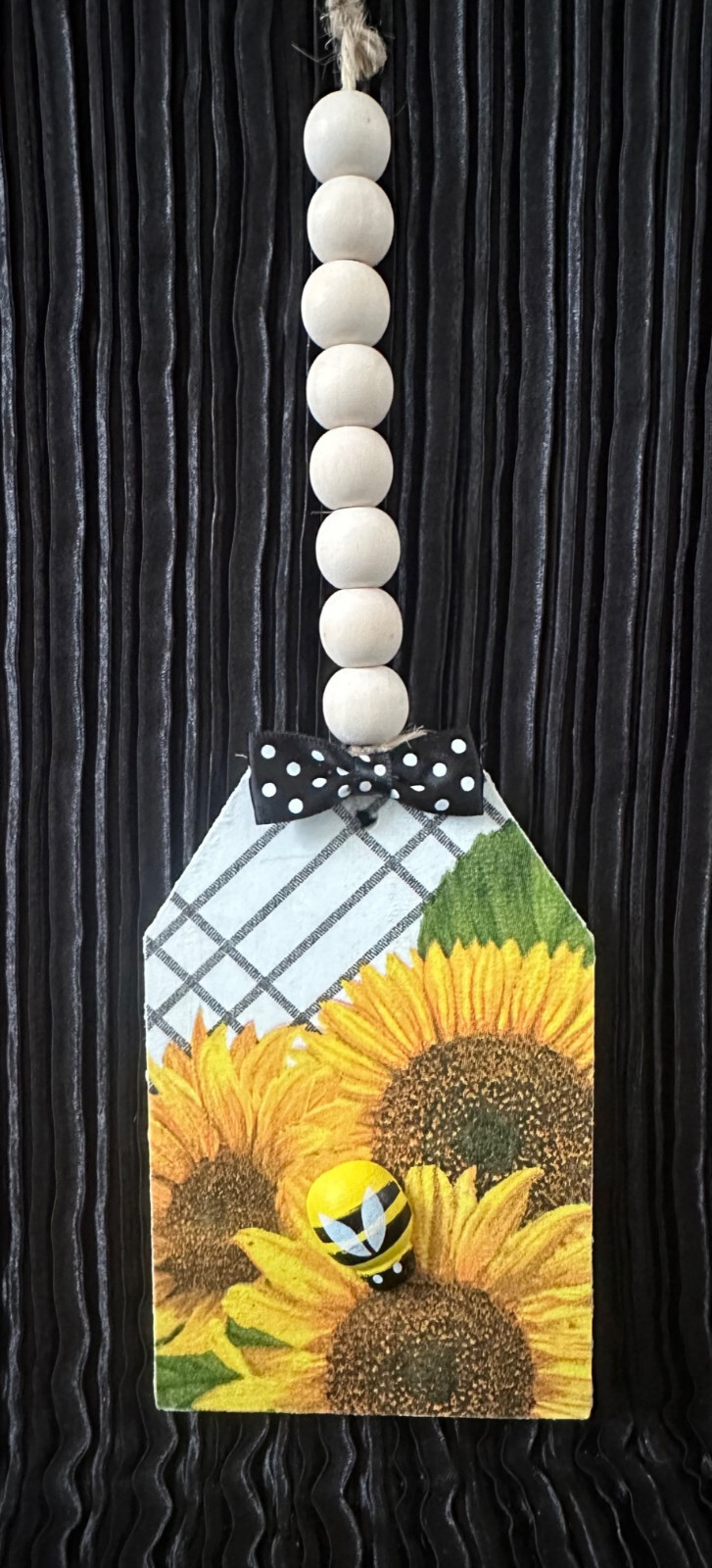 SUNFLOWER DECOR SUNFLOWER SIGN SUNFLOWER WALL HANGER