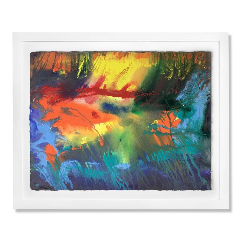 Wyland «Nature Way» Hand Signed Framed Original Painting Ocean Art