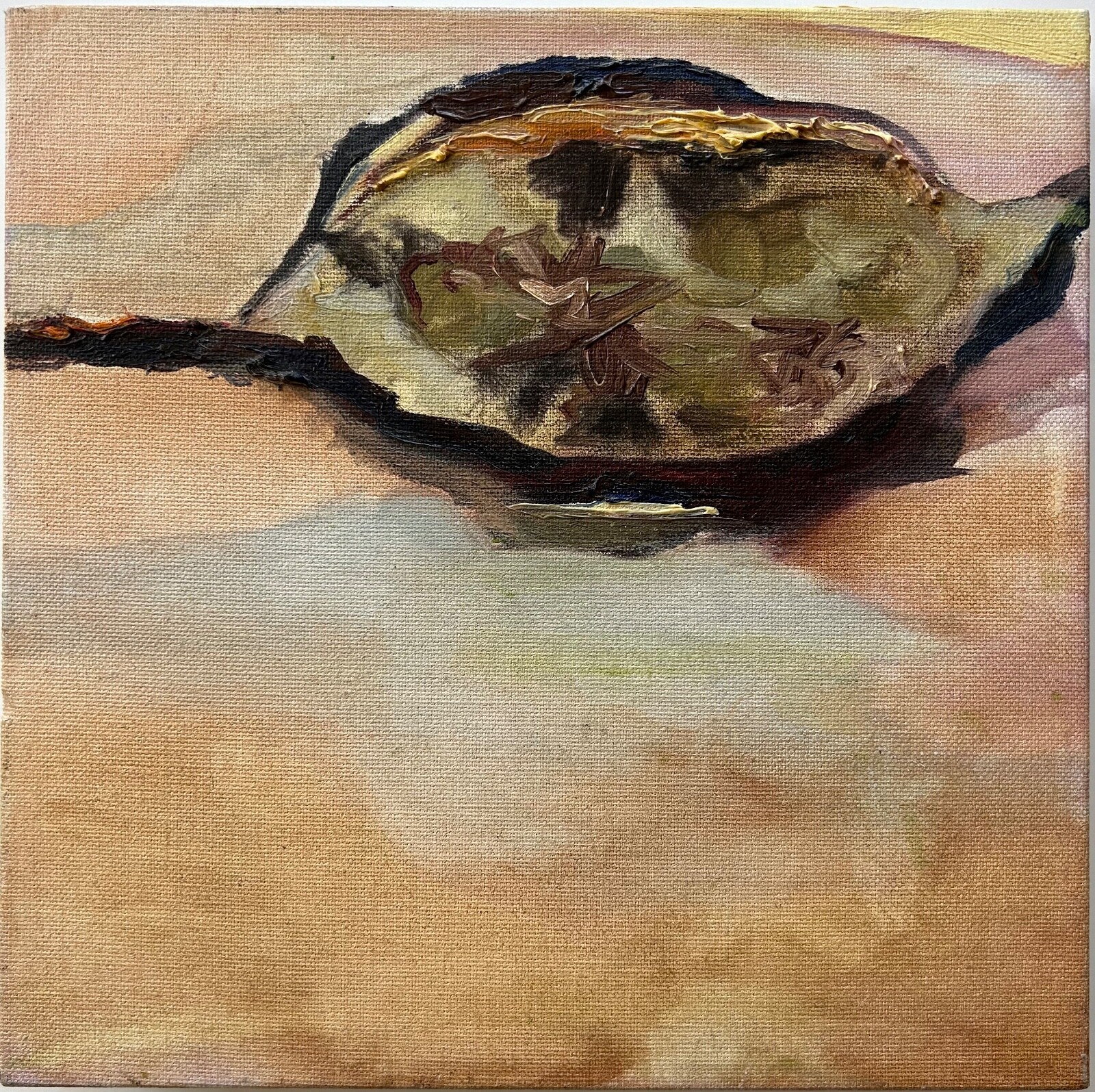 Namita Kapoor – original, signed oil painting «Oyster»
