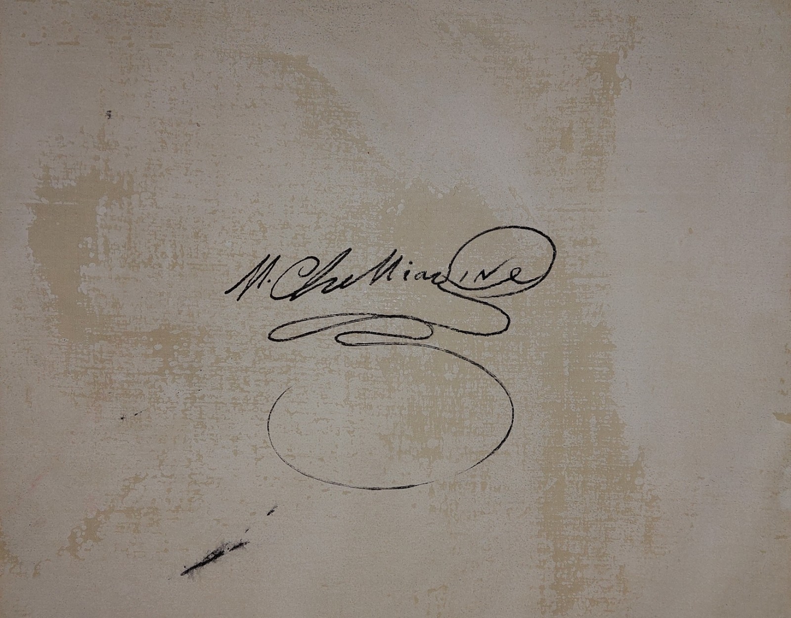 Mihail Chemiakin Signed Figurative Oil Painting on Canvas American Art