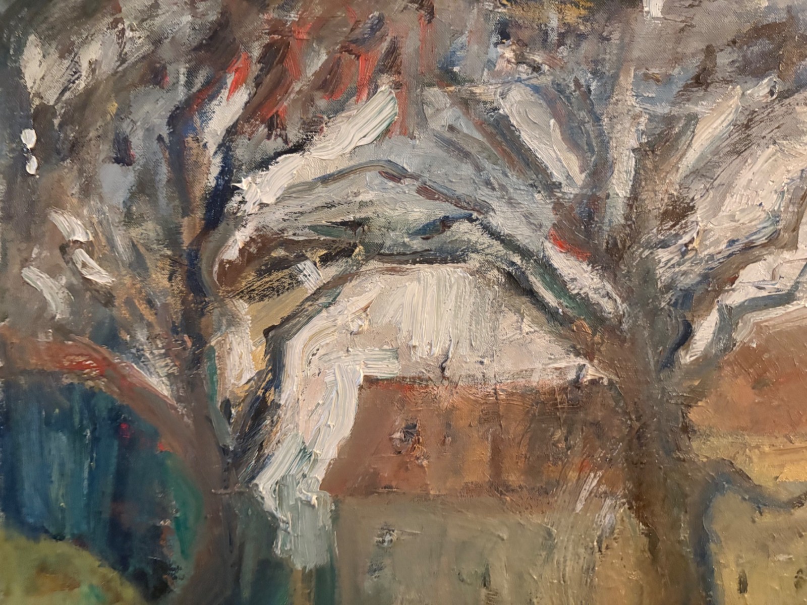 Impressionism Gloucester Landscape Oil Painting 30″x24″ Canvas Original Signed