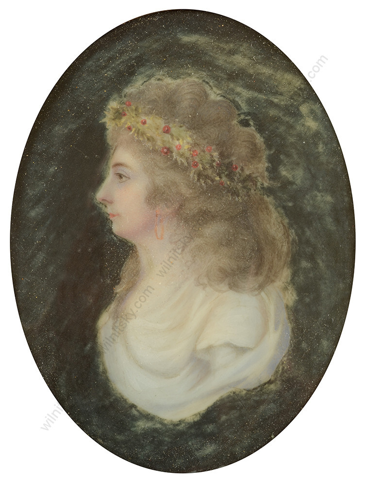 «Armandine Marie de Vignerot, stepsister of the Duc de Richelieu», early 1790s