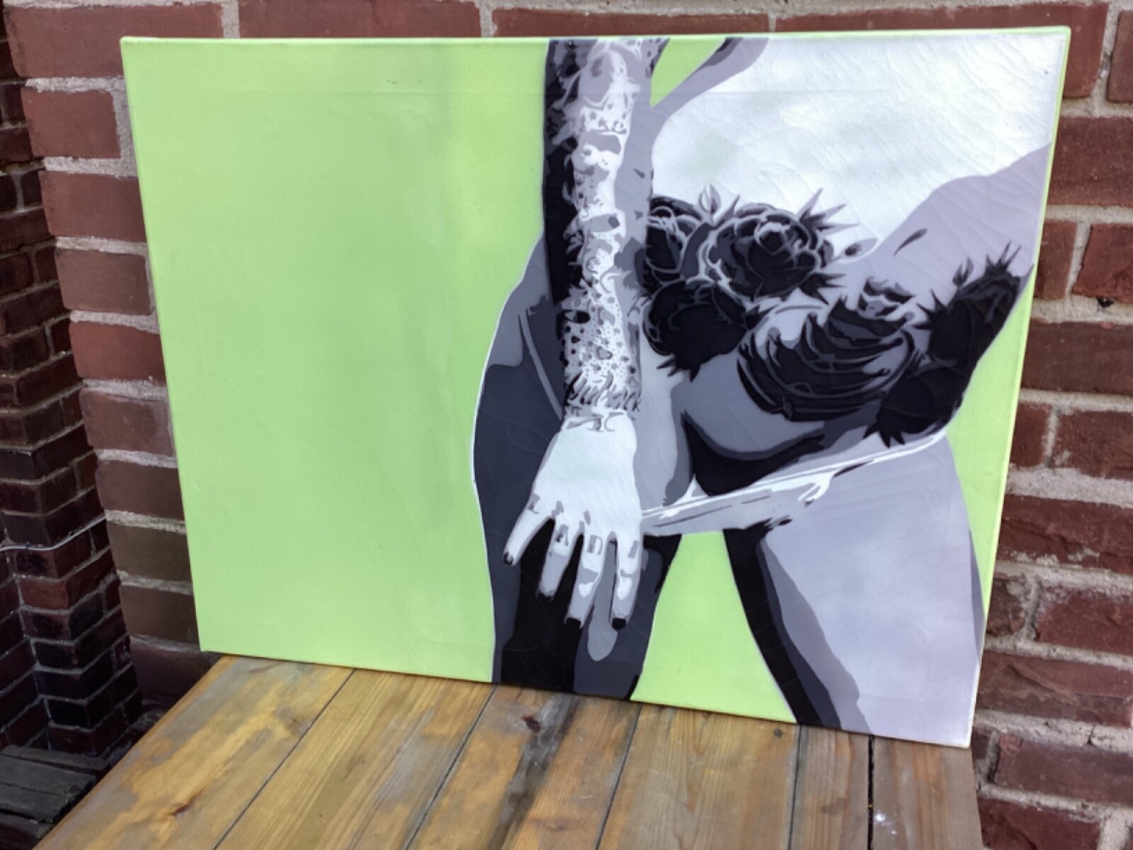 «LADY» 2009 Painting By Artist CARLA TAK !