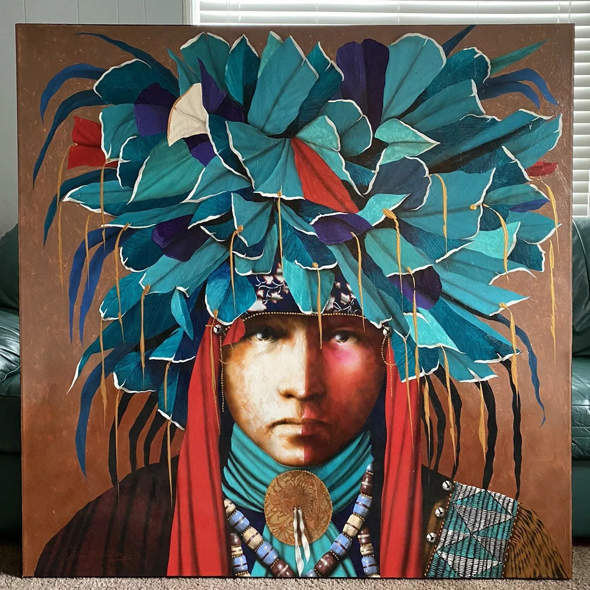 1 of 1 RARE Commissioned Piece by JD Challenger ORIGINAL Painting Signed