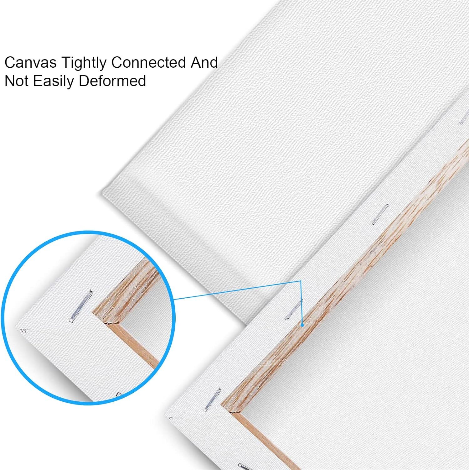 12 Pack Canvases for Painting with 11×14 Painting Canvas for Oil & Acrylic Pa…