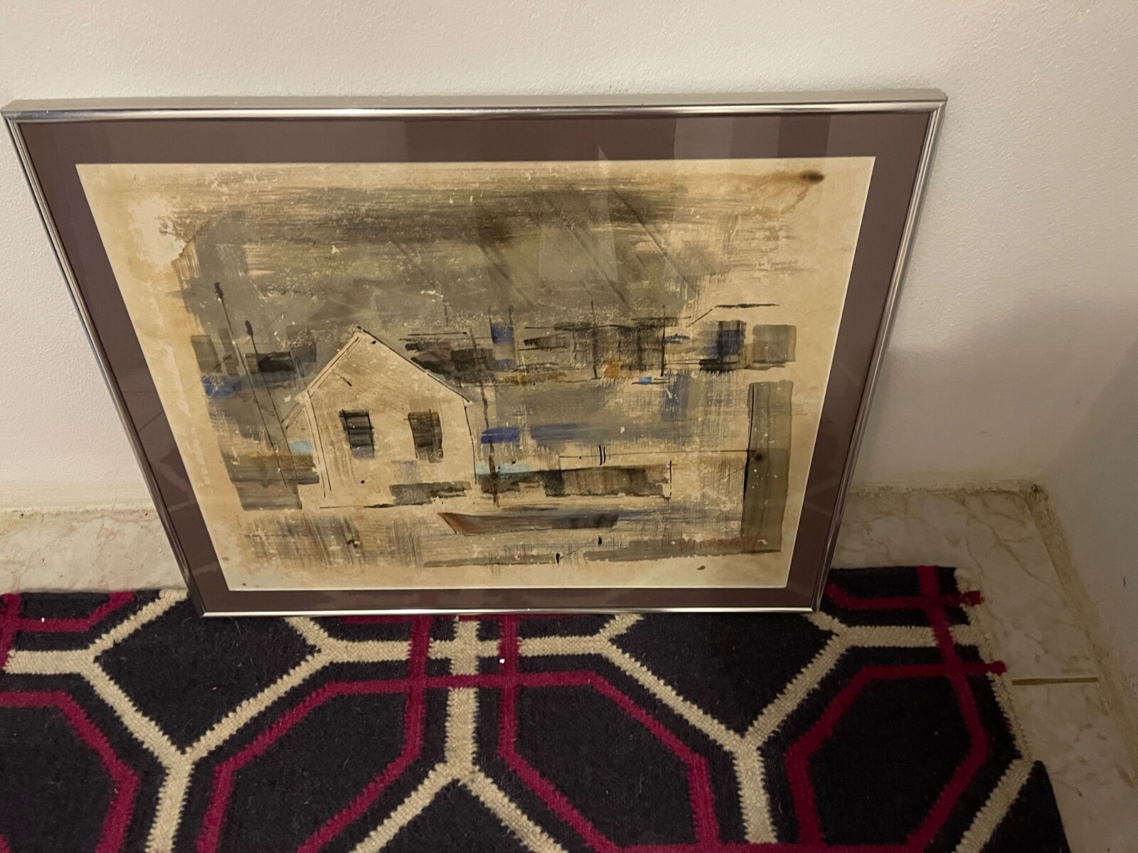 Alfred Birdsey (Bermuda 1912-96) Watercolor Painting Signed Framed – 20.5” x 25”