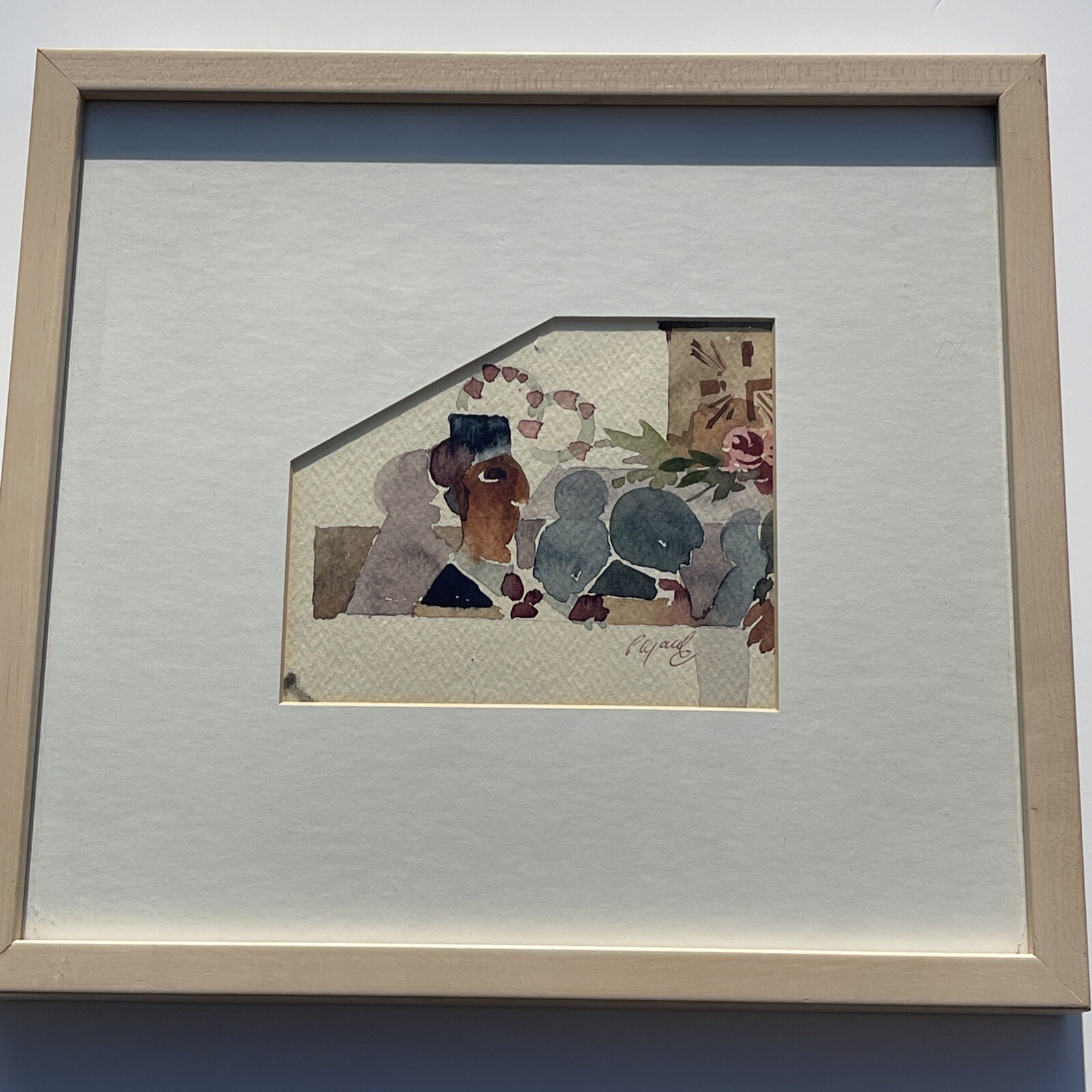 William Etienne Pajaud Jr PAINTING PORTRAIT AFRICAN AMERICAN FAMOUS RARE LISTED