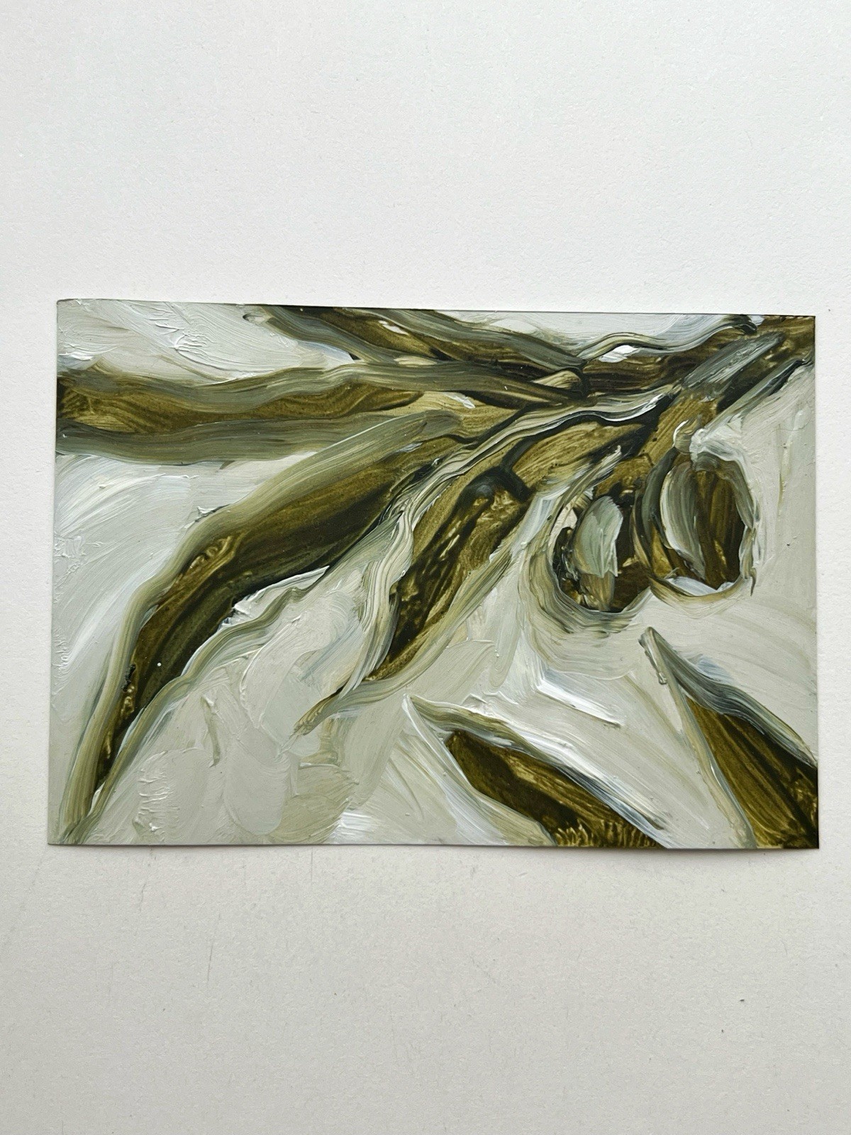 Olives Artwork Olive Botanical Impressionist Painting Small Wall Accent Artwork