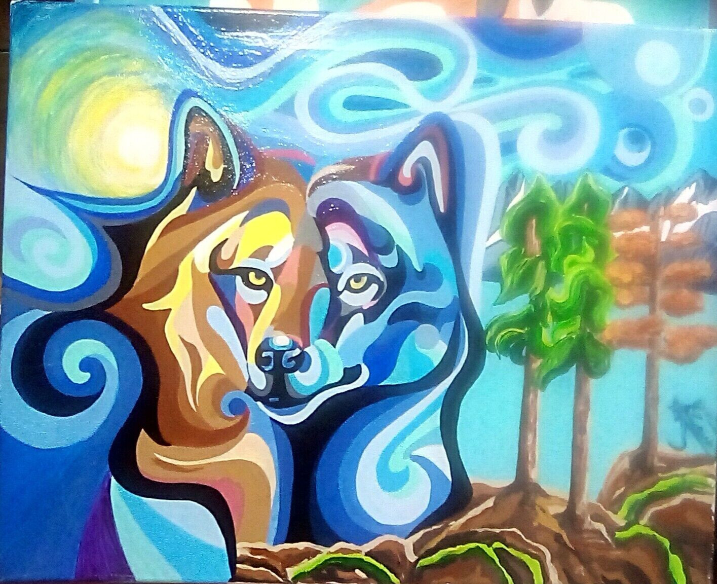 original art for sale by a Metis Artist from Cranbrook bc Canada