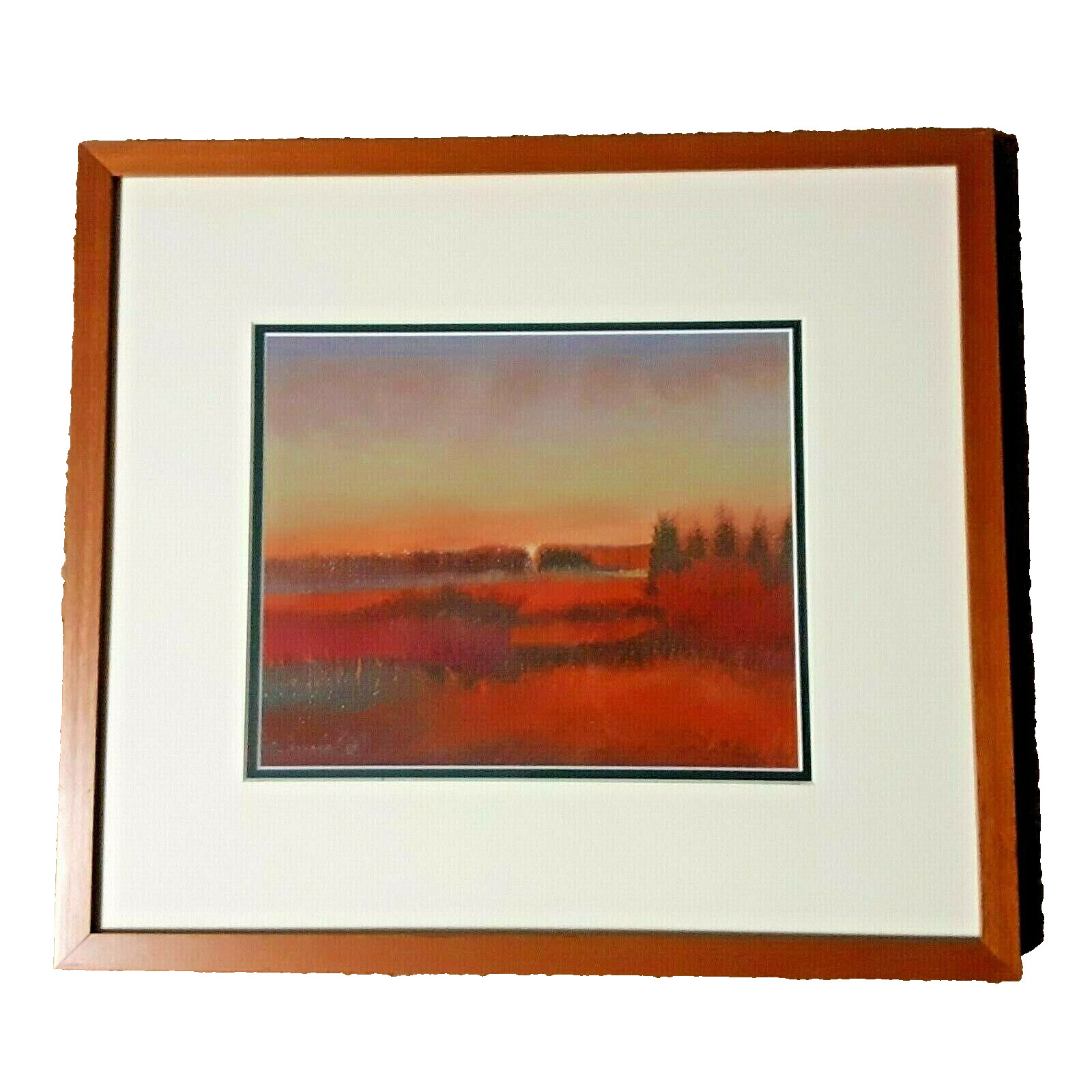 Along the Marsh, Jamestown, Soft/Oil Pastel