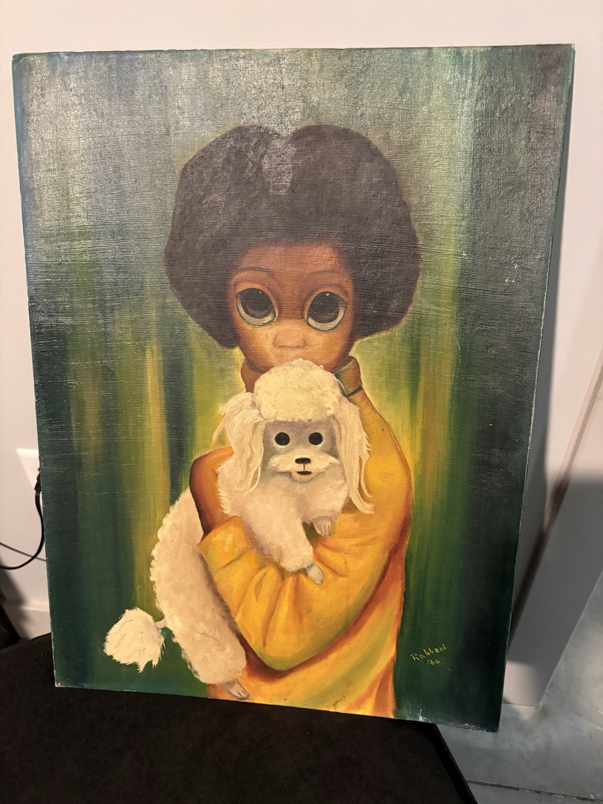 «Big Eyes» Painting Inspired by artist Margaret Keane,