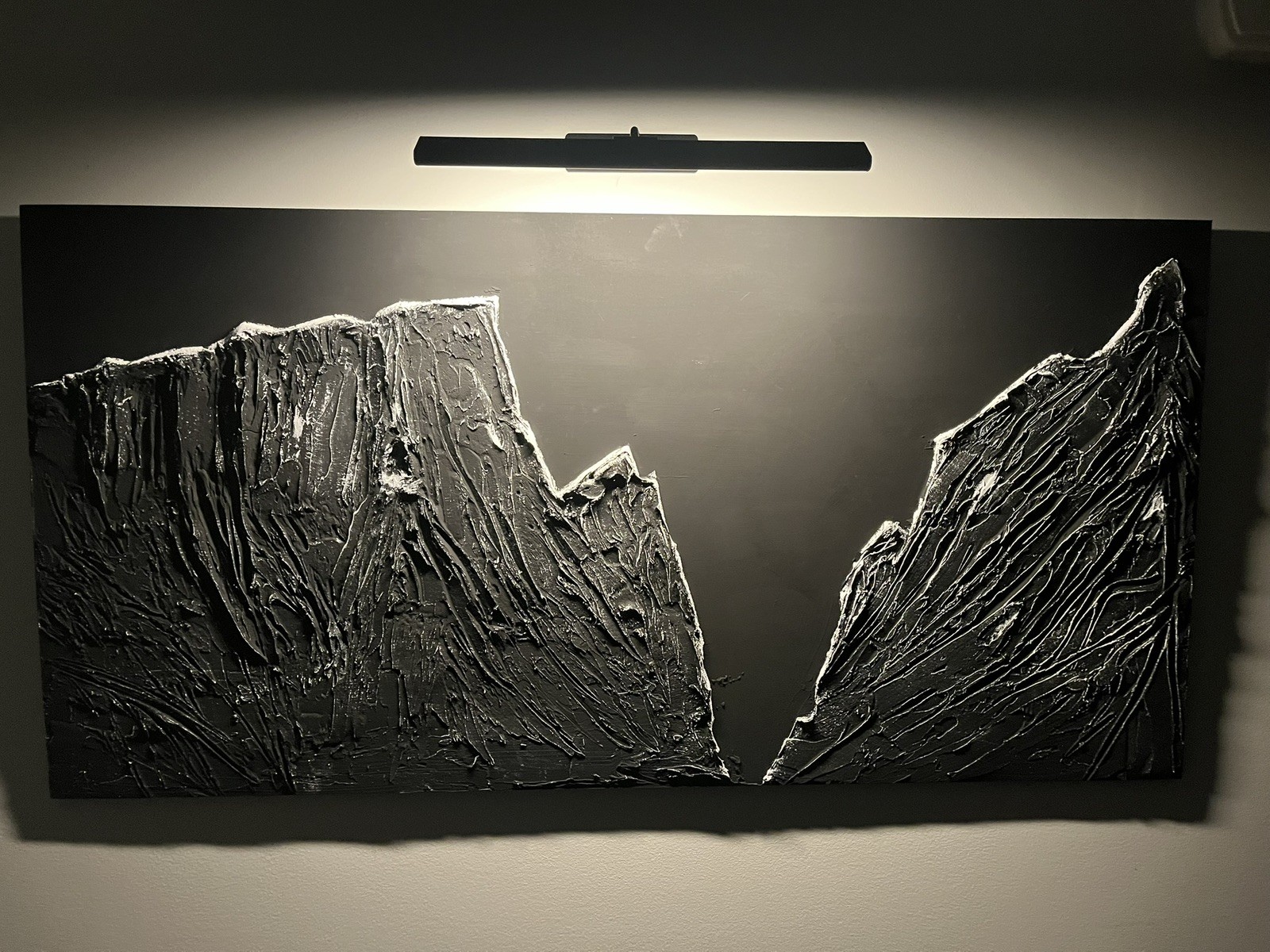 Hand Crafted Plaster Art – Sculpted and Painted by Small Artist