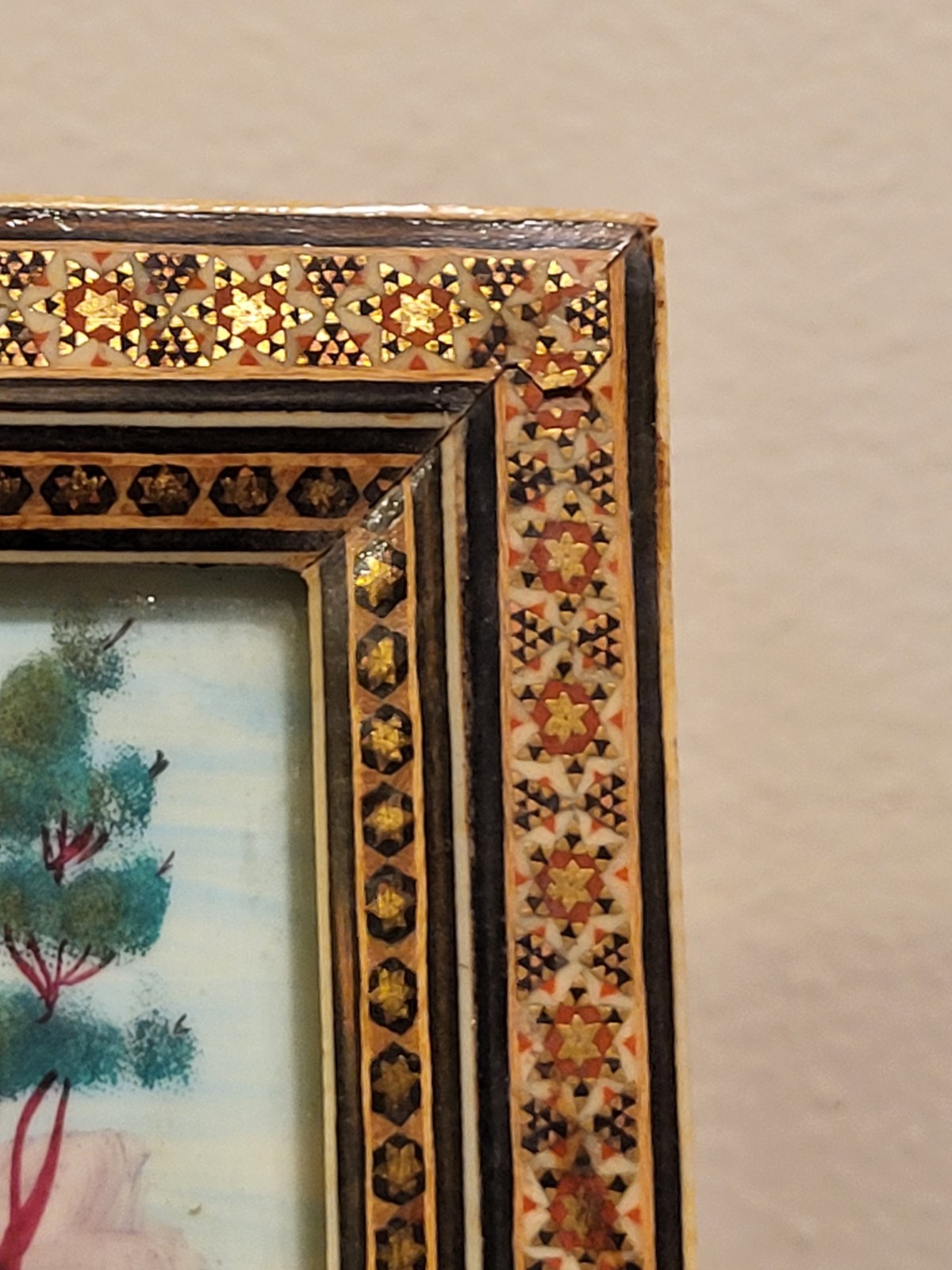 Persian Framed Late 19th Century