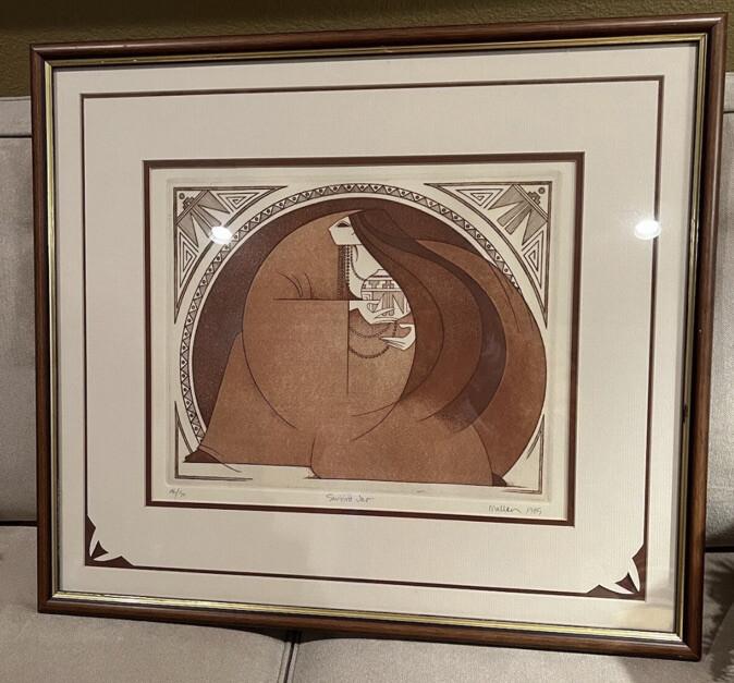 ORIGINAL ARTWORK by MULLEN. “SUNBIRD JAR”.