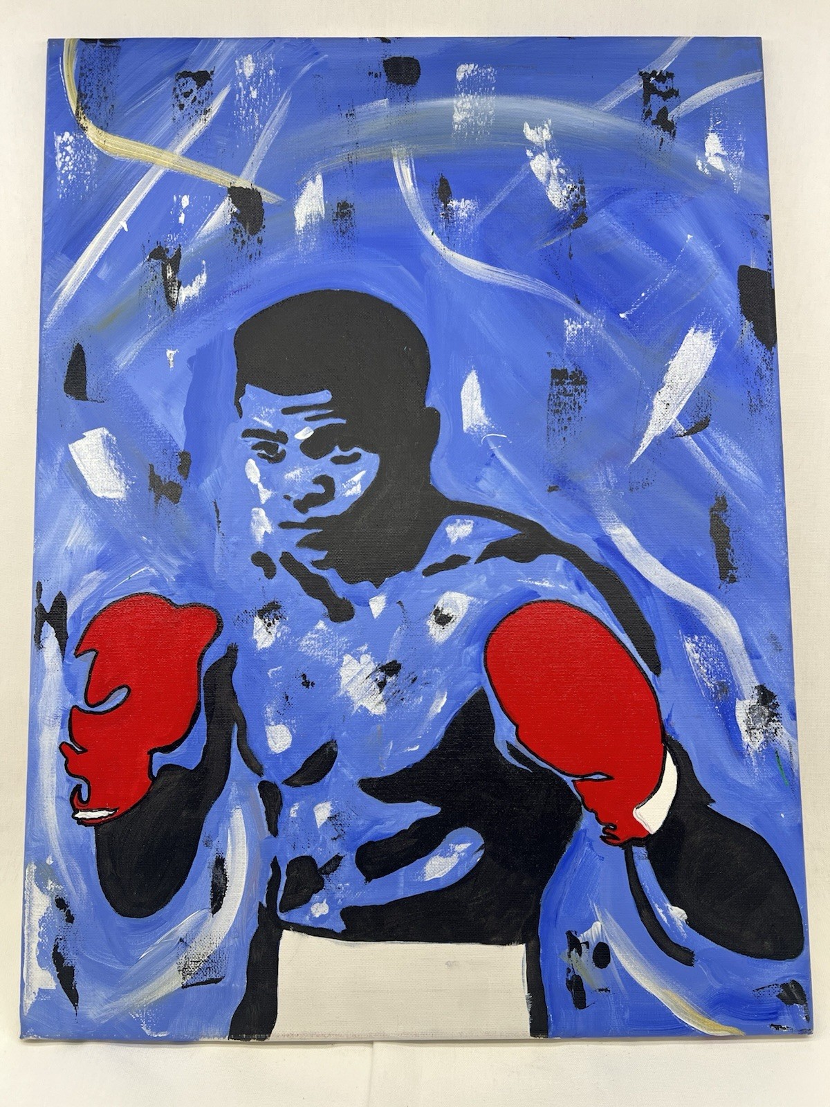24×18 Muhammad Ali Oil Painting Art Canvas