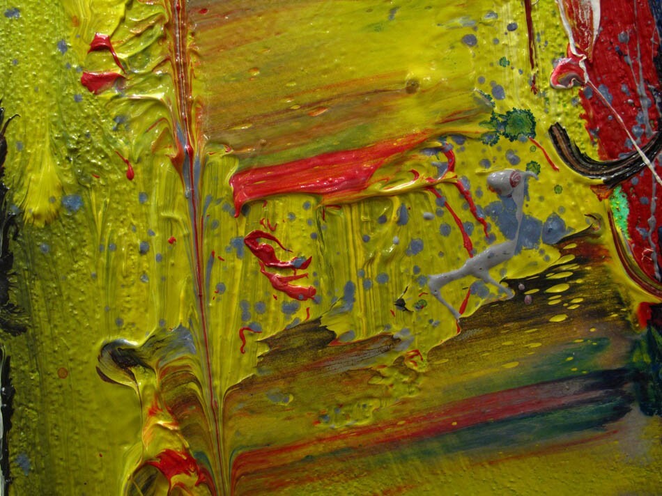 24×18″ MODERN ORIGINAL OIL█PAINTING█VINTAGE█IMPRESSIONISM█ART SIGNED ABSTRACT A