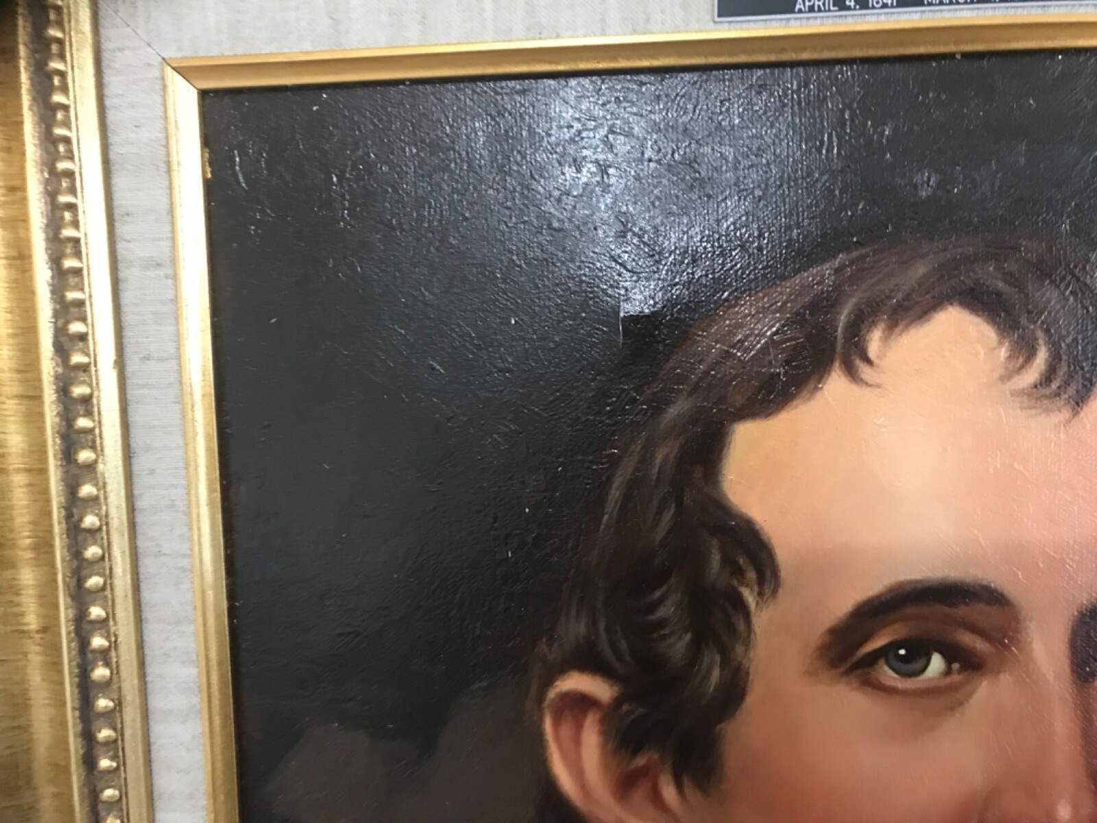 John Tyler Canvas Print by Artist Lawrence Williams 10th U.S. President