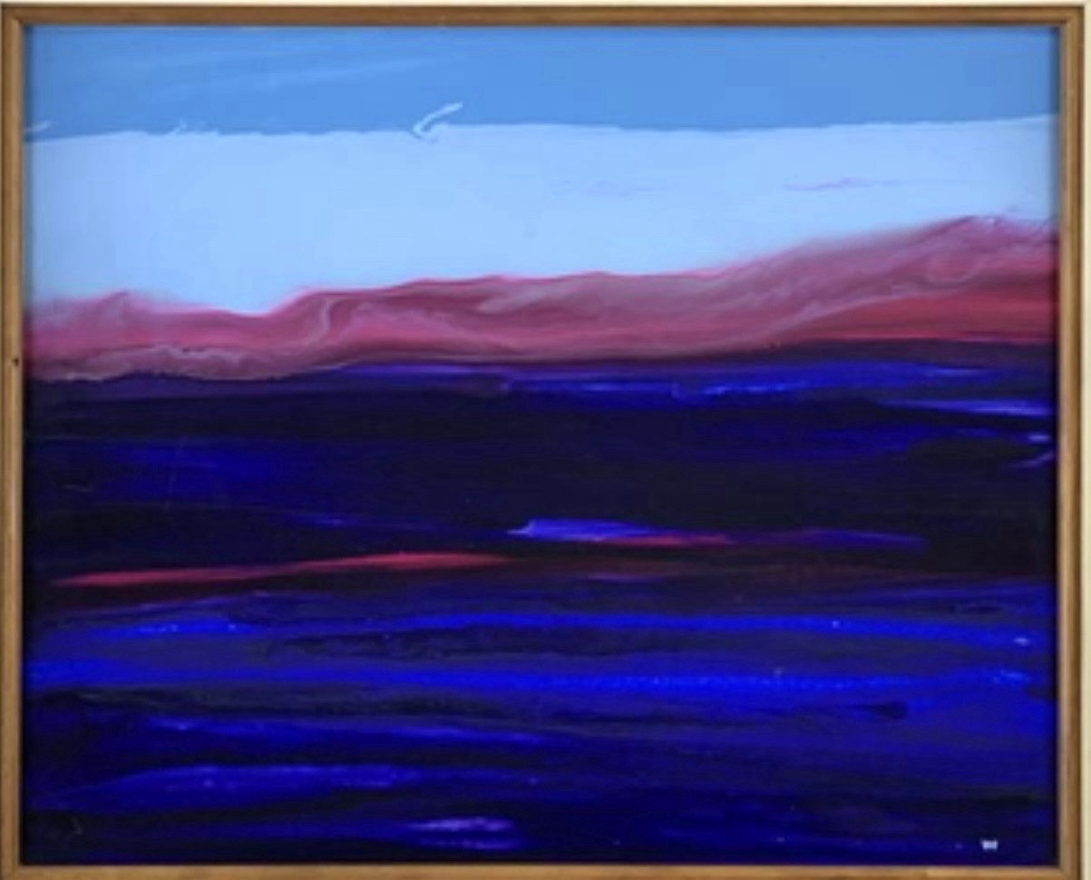 🔥 Ultra Rare Robert Wyland ORIGINAL PAINTING! «Passion Sea» signed Framed Art