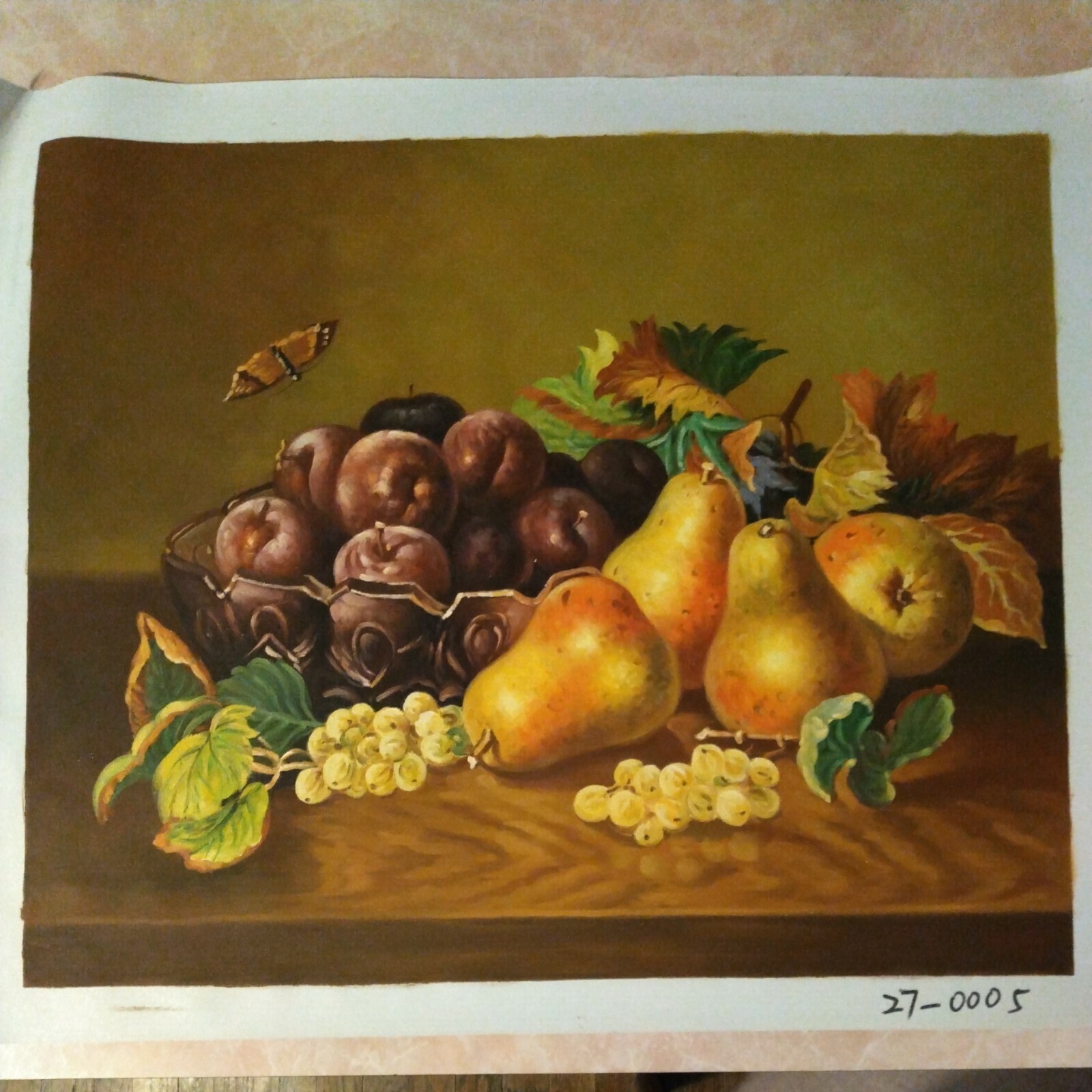 Hand Painted, oil on canvas, 20″x 24″,
