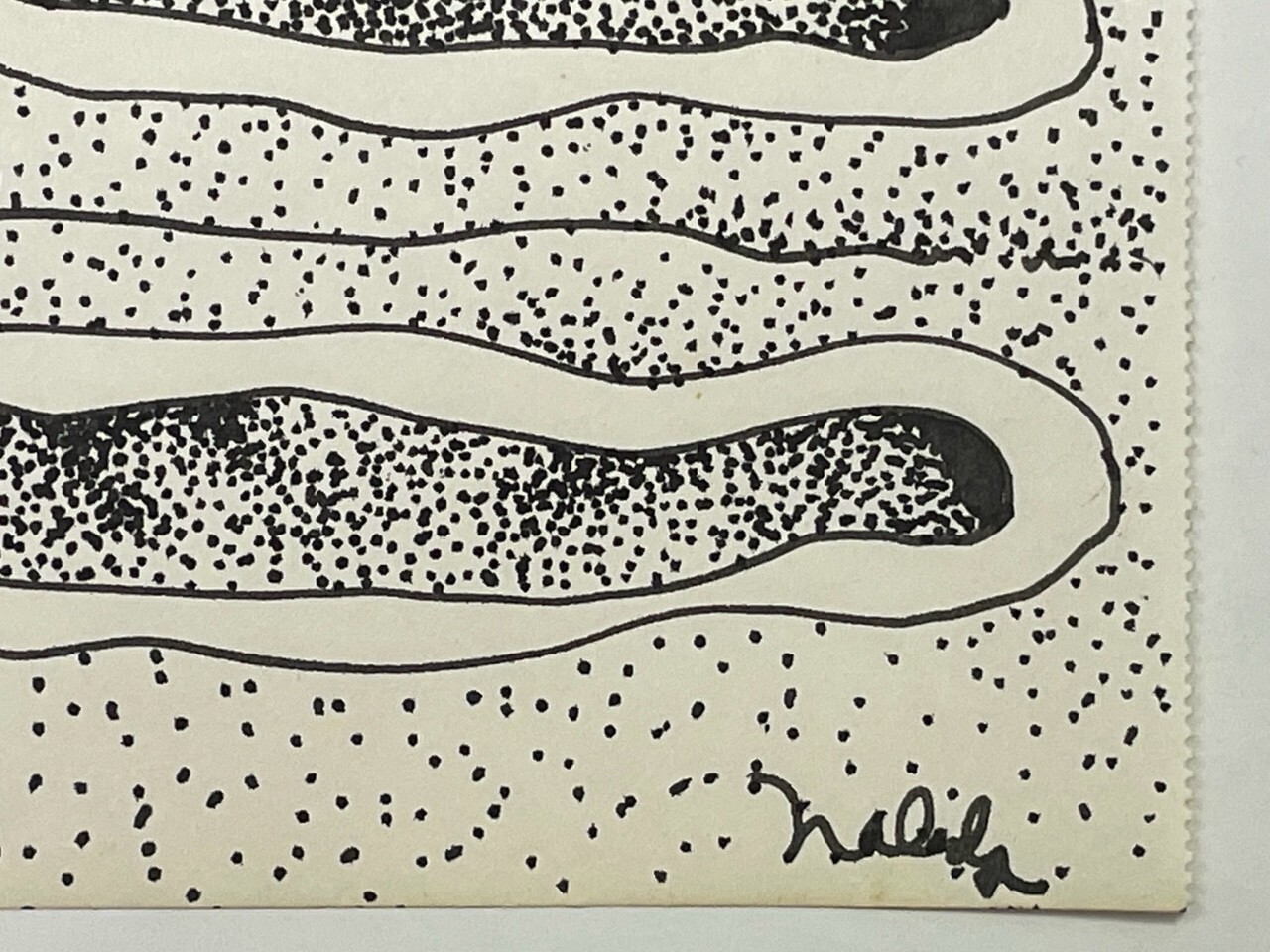 NELIDA LOPEZ. Painter. Draftsman. Engraver. Cuban artist. Contemporary art.Ink.