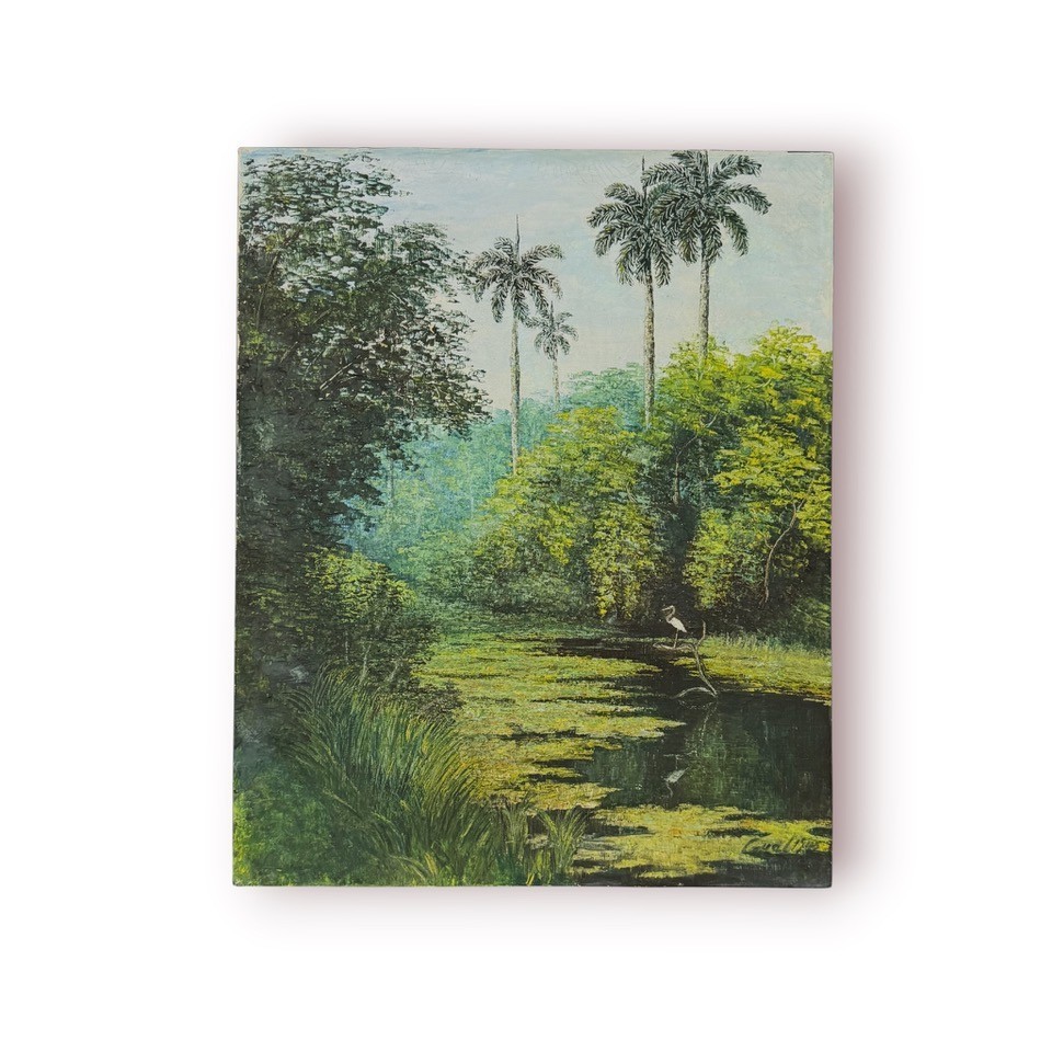 LUIS GUAS ARTILES. Painter. Landscape. Cuban Art. Contemporary Art