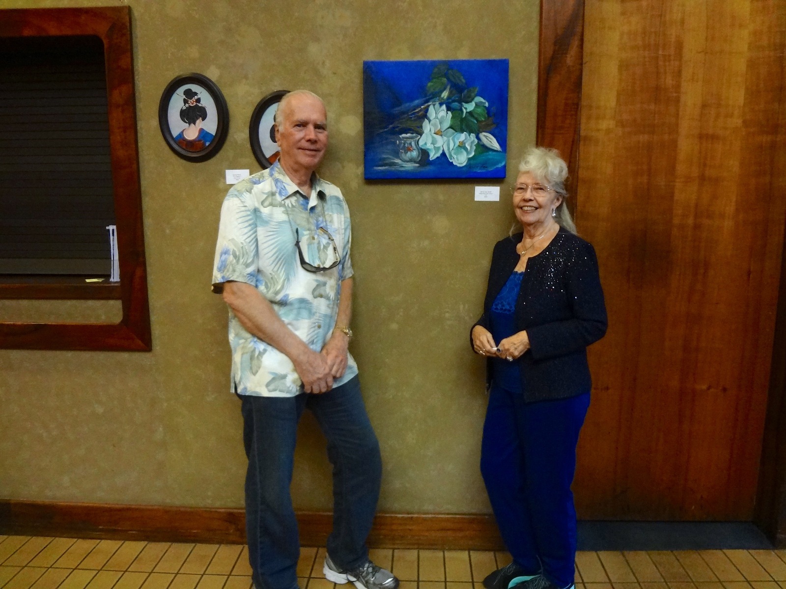 HAWAII ARTIST «FLORAL COLLAGE 11» OVERSIZE PAINTING ONE OF A KIND