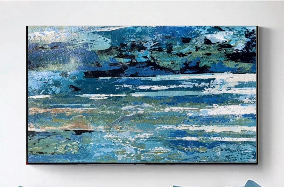 Original acrylic painting on canvas by artist Winford 60×48